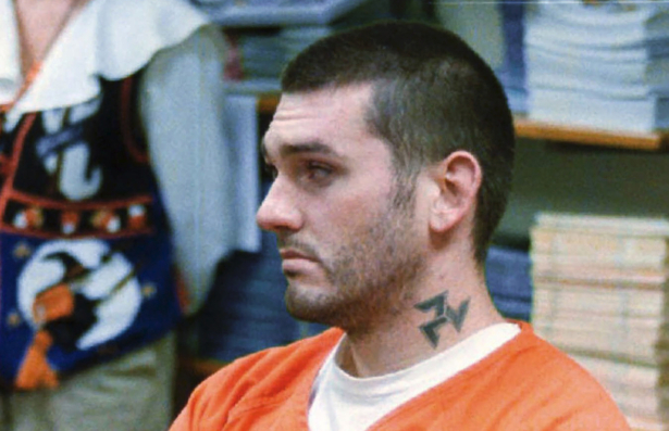 Daniel Lewis Lee waits for his arraignment hearing for murder in the Pope County Detention Center in Russellville, Ark., on Oct. 31 1997. (Dan Pierce/The Courier via AP, File)