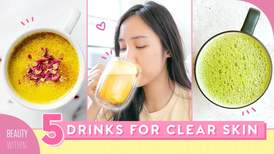 5 Simple Drinks to Clear Acne & Inflammation + Boost Immune System (Not Sponsored)