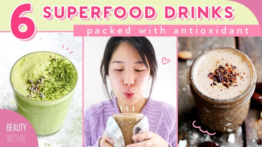 6 Simple Drinks for Clear, Glowing Skin & Healthy Immune System: Cacao, Rooibos, Matcha & More! (Not Sponsored)