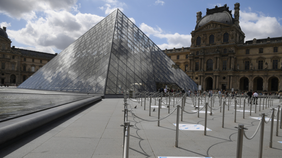 Louvre Museum Reopens in Paris