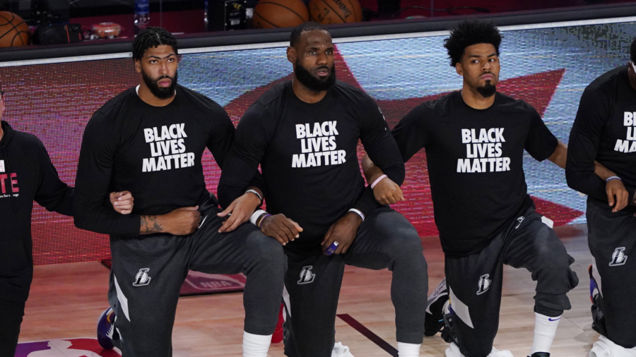 NBA Players Kneel During National Anthem
