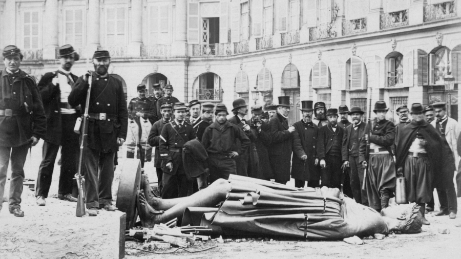 Statues Dismantled Under Paris Commune
