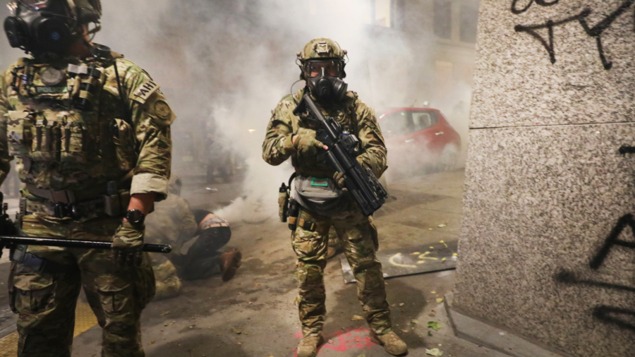 Violent Portland Protest to Disband Police