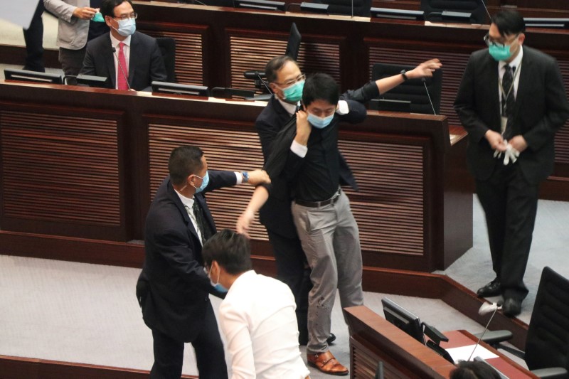 HK Police Arrest Two Pro-Democracy Lawmakers Over 2019 Protests