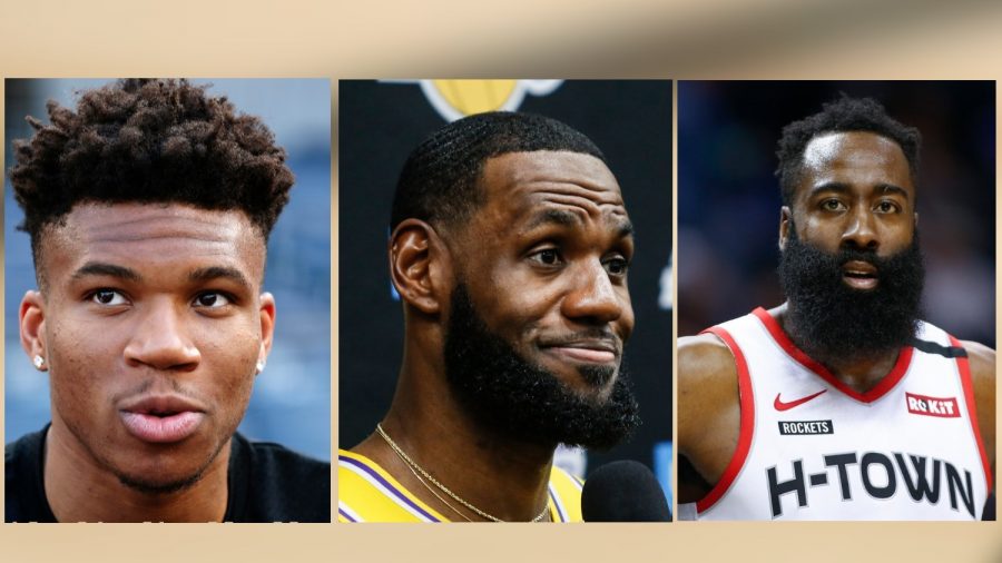 The NBA MVP Finalists: Antetokounmpo, James, and Harden