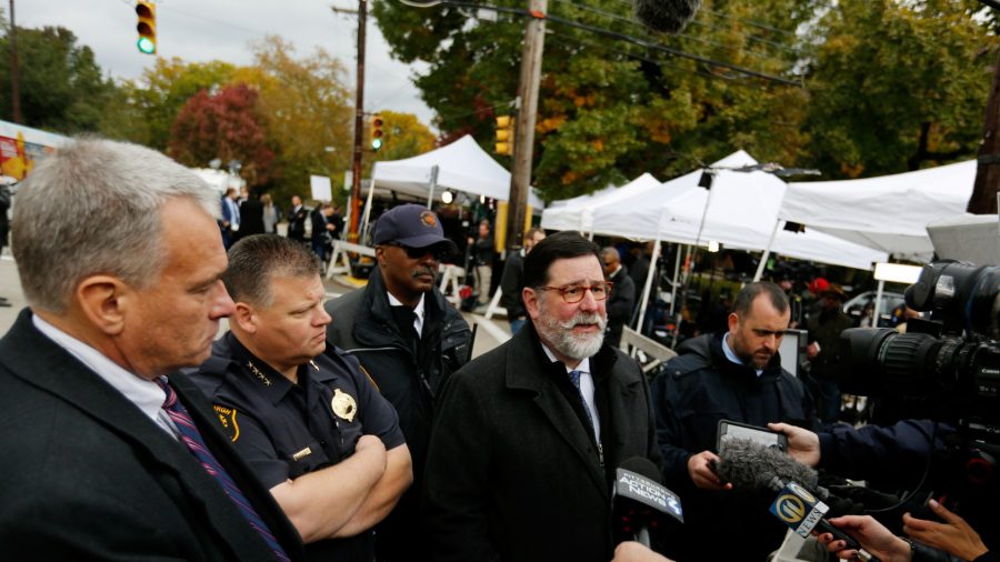 Protester’s Arrest Leads to Crowd Forming at Pittsburgh Mayor’s Home
