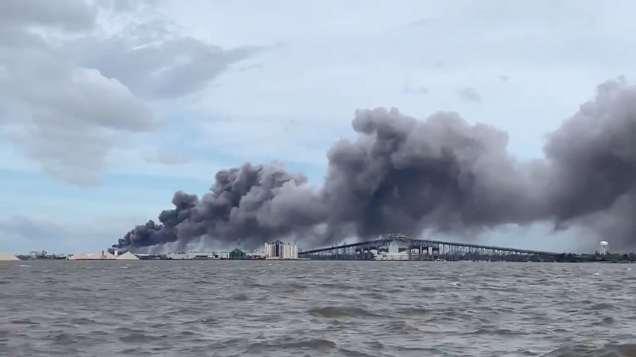 Chemical Fire Erupts in Louisiana After Hurricane Laura Hits