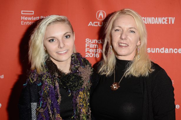 Film subject Daisy Coleman and her mother Melinda Coleman attend the "Audrie & Daisy" premiere during the 2016 Sundance Film Festival at Temple Theater in Park City, Utah, on Jan. 25, 2016. (Matt Winkelmeyer/Getty Images for Sundance Film Festival)