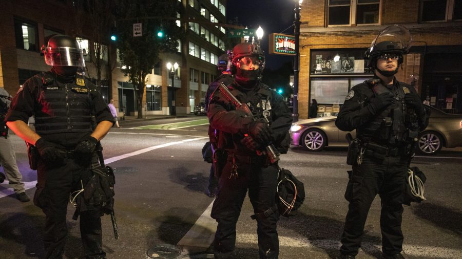 Portland Police Make 2 Arrests Amid Protest Vandalism