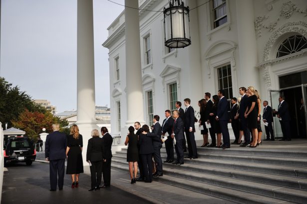 Funeral Held For President Trump's Brother Robert At The White House