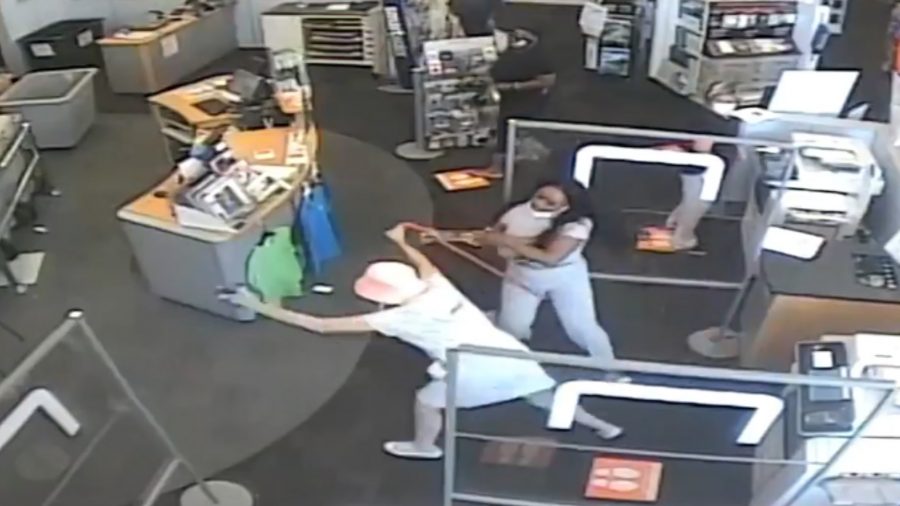 Woman Allegedly Attacks a Staples Customer Who Asked Her to Wear a Mask Properly