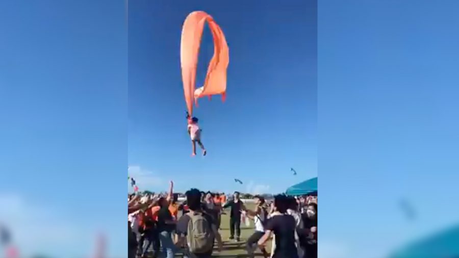 3-Year-Old Girl Safe After Being Lifted by Kite in Taiwan