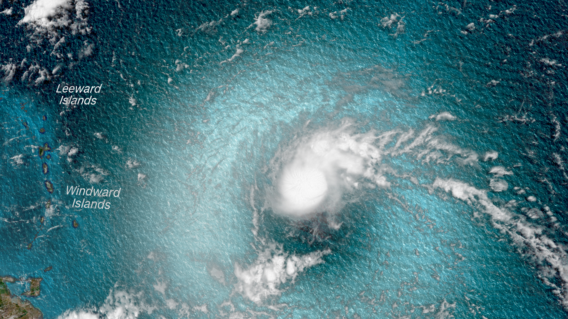 Tropical Storm Josephine Remains Weak in Atlantic Ocean