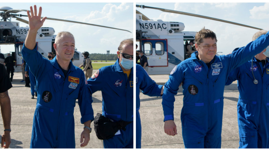 NASA Astronauts Splash Down After Journey Home Aboard SpaceX Capsule