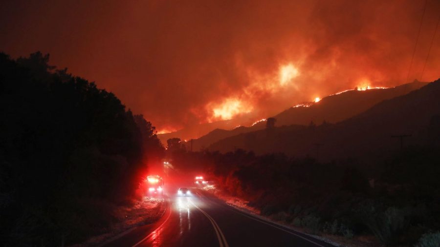 Evacuation Orders Issued After Southern California Wildfire Erupts North of Los Angeles