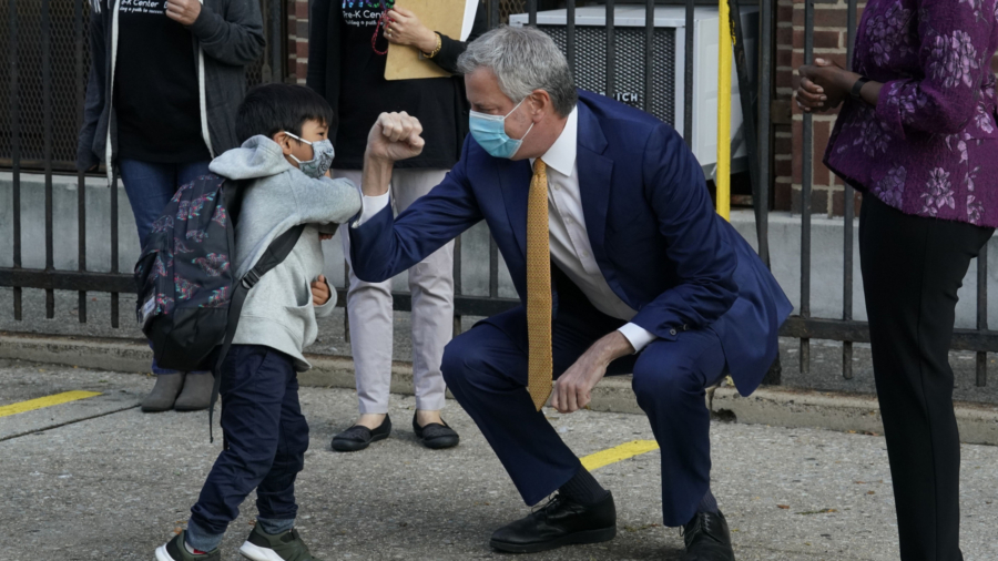 New York City Schools Begin Slowly Reopening