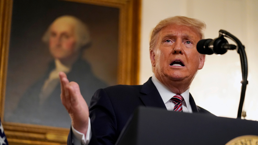 Trump Threatens ‘1,000 Times Greater’ Response to Any Attack by Iranian Regime