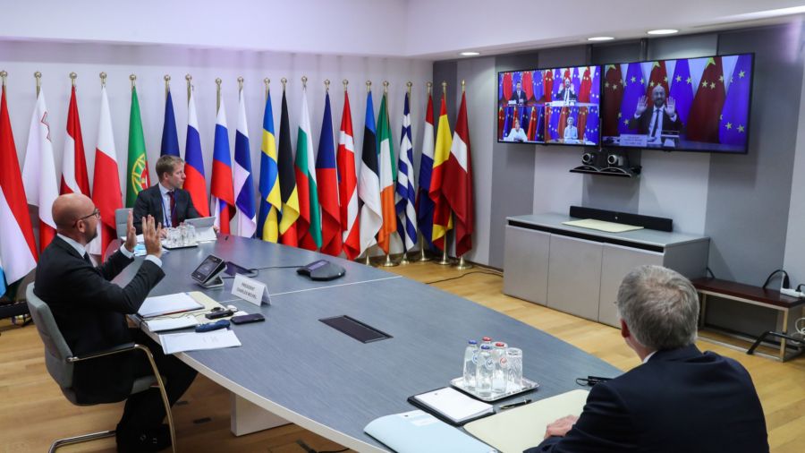 EU Presses China on Trade and Human Rights
