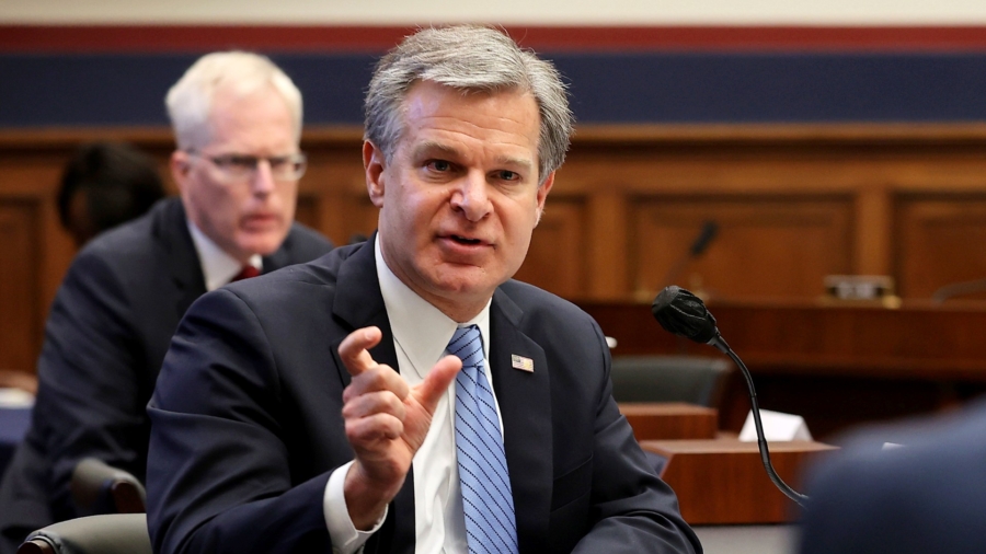FBI Director: China Sees Itself Waging Tech War Against US, Seeks to Steal Research