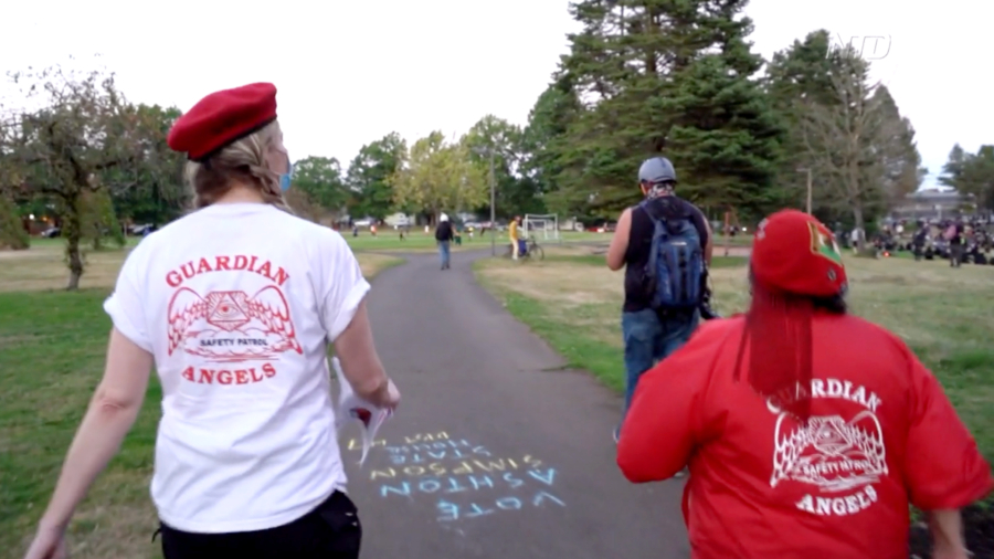 Guardian Angels Patrol Portland Amid Riots