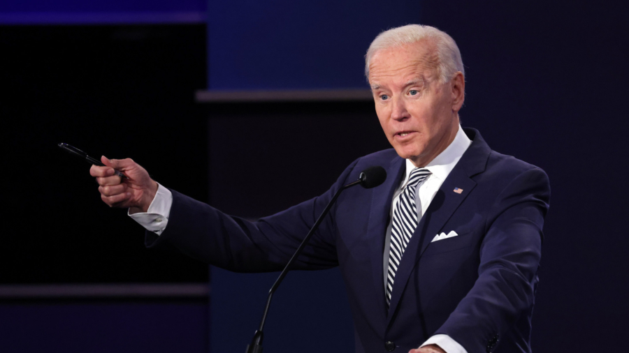 Biden Falsely Says He Didn’t Call Troops ‘Stupid [Expletives]’