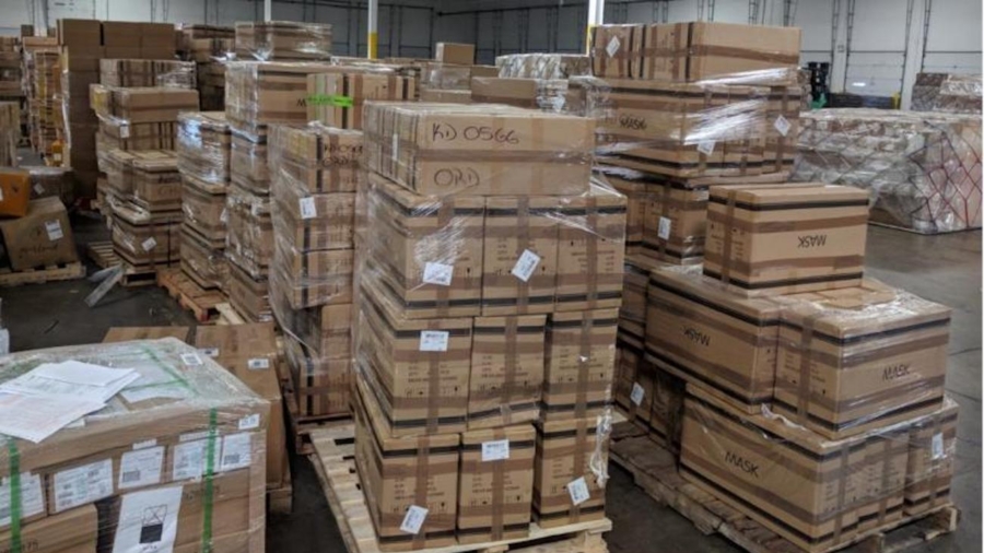 CBP Seizes 500,000 Counterfeit N95 Masks From China