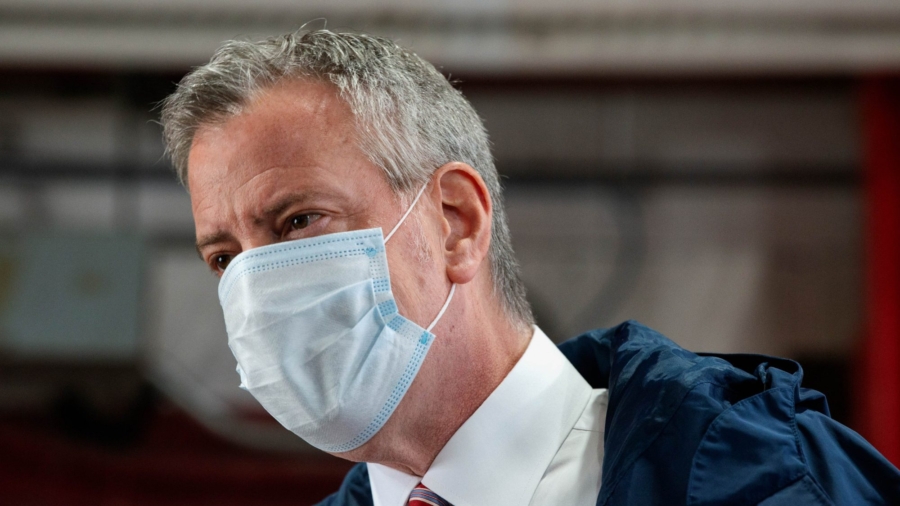 New York Mayor Furloughs Himself, Staff for Week to Ease Pandemic Budget Gap