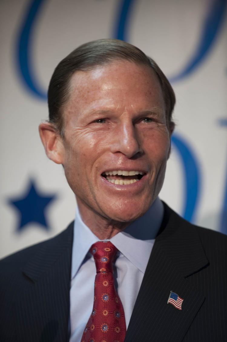 Sen. Richard Blumenthal (D-Conn.) in a file photo. (Douglas Healey/Getty Images)