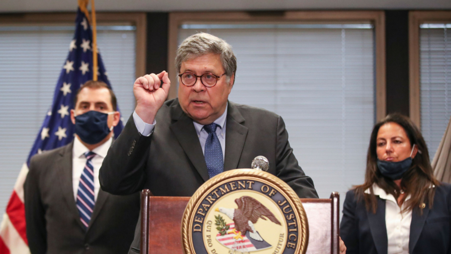 AG Barr Says Operation LeGend Is ‘Working,’ Violent Crime Rates in Cities Falling