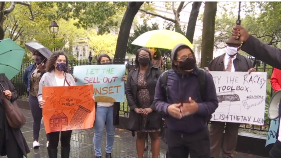Activists Call on NYC to End Tax Lien Sales
