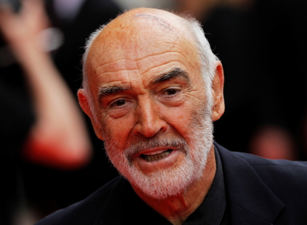 Actor Sean Connery arrives for the Edinburgh International Film Festival opening night showing of the animated movie 'The Illusionist' at the Festival Theatre in Edinburgh, Scotland on June 16, 2010. (David Moir via Reuters)