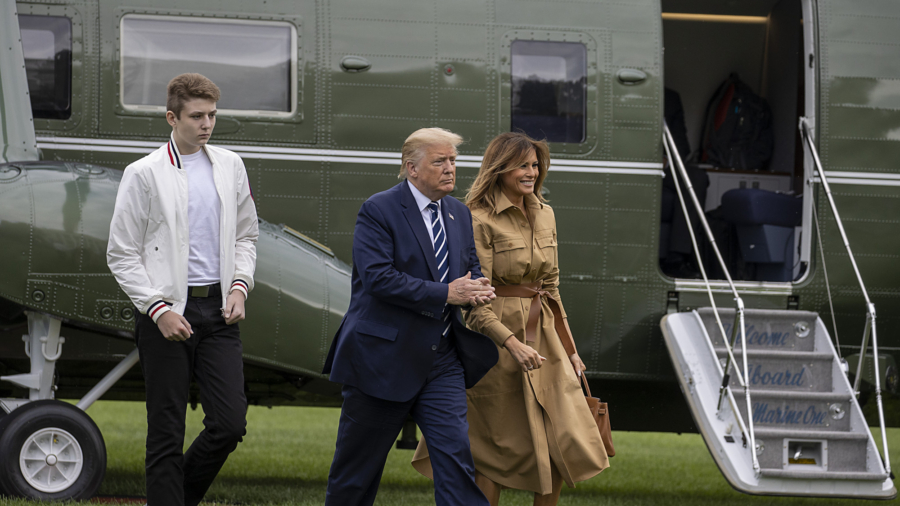 Trump’s 14-Year-Old Son Barron Tested Positive for CCP Virus, Now Negative: First Lady