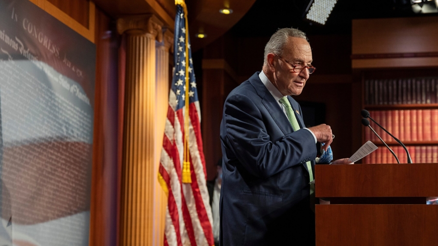 Republicans Reject Schumer’s Motion to Adjourn Senate Until After Election