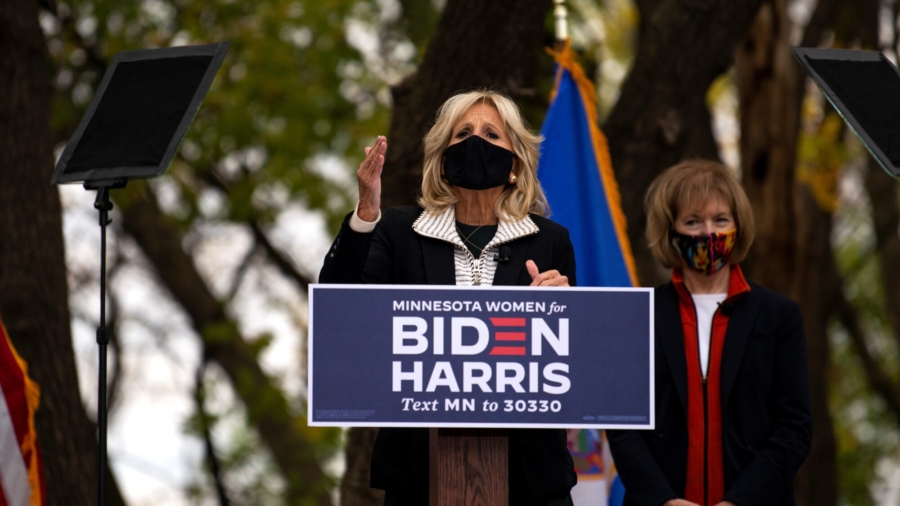 Jill Biden: Voters Don’t Want to Hear About Hunter Biden ‘Smears’