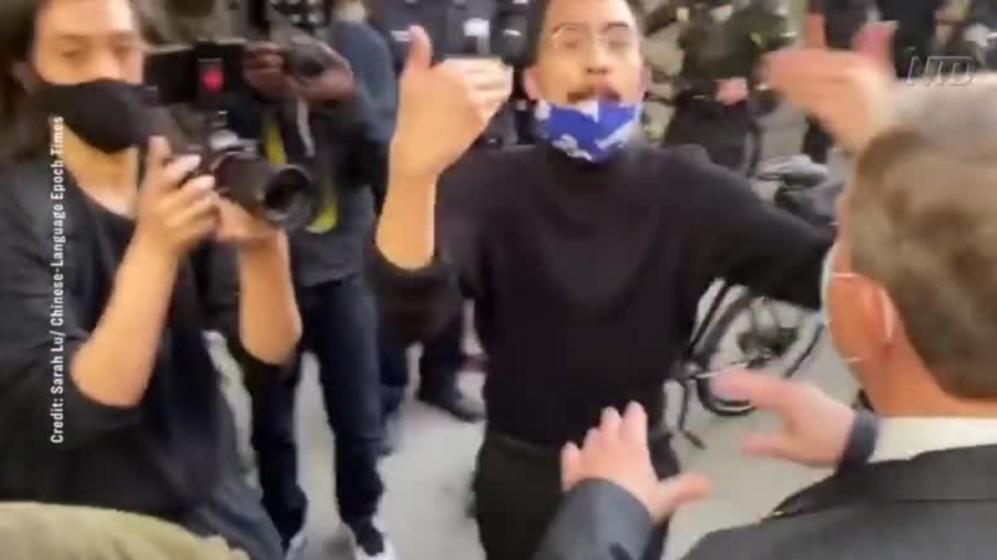 Epoch Times Reporter Attacked at a March in Manhattan