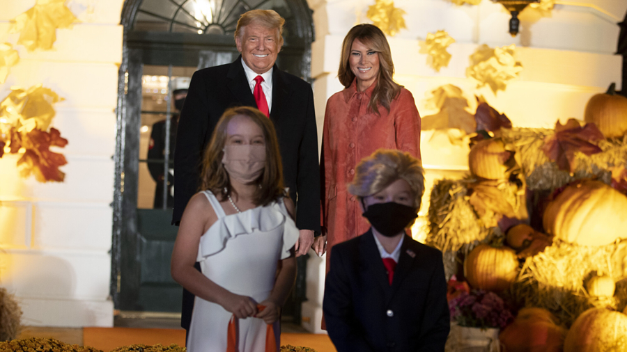Halloween Goes on at the White House With a Few Twists