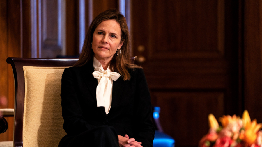 Amy Coney Barrett to Senators: Supreme Court Shouldn’t Try to Make Policy