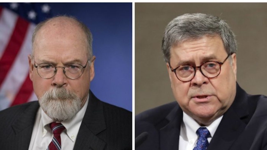 Barr Reveals He Appointed Durham as Special Counsel