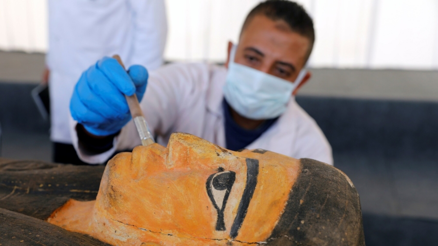Egypt Showcases Scores of 2,500-Year-Old Coffins