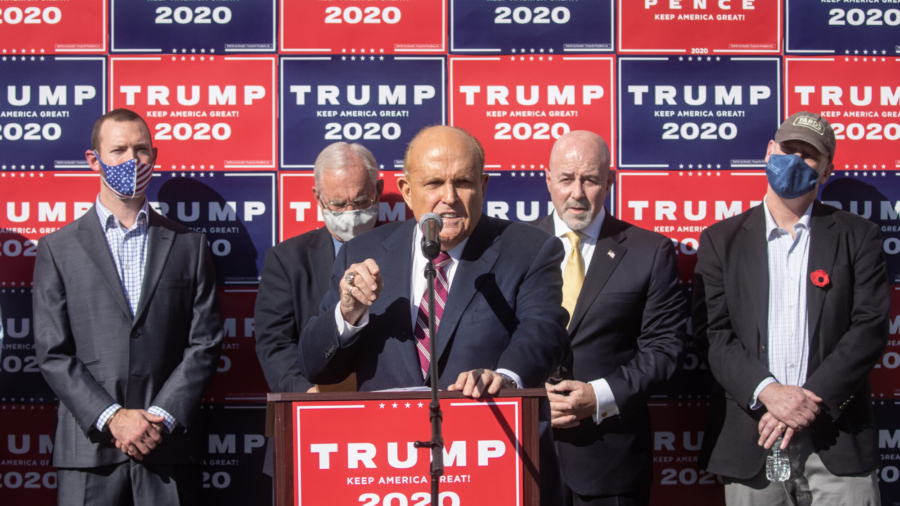 Giuliani: Trump Campaign May Have Sufficient Evidence to Change Pennsylvania Election Results