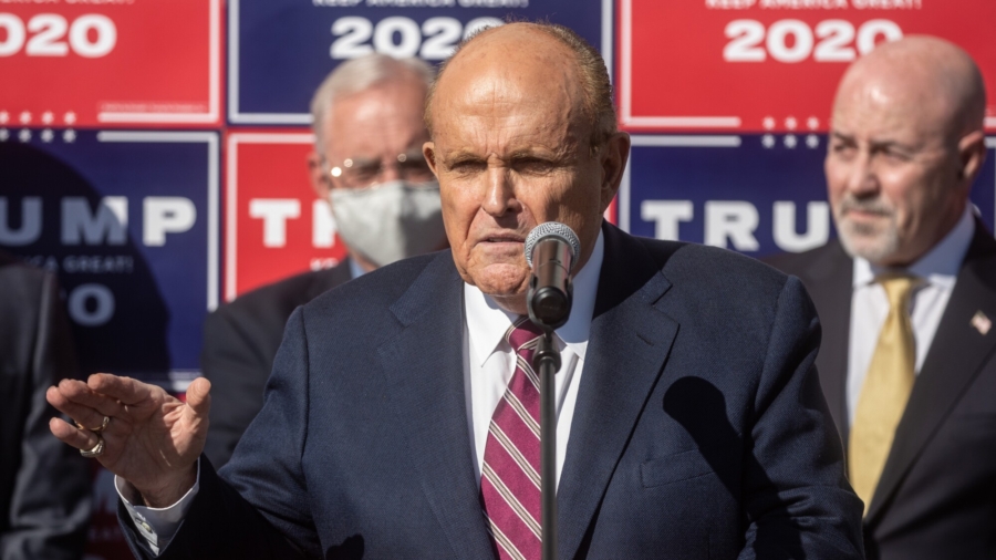 Giuliani: 650,000 Votes Were Counted Unlawfully in Philadelphia and Pittsburgh