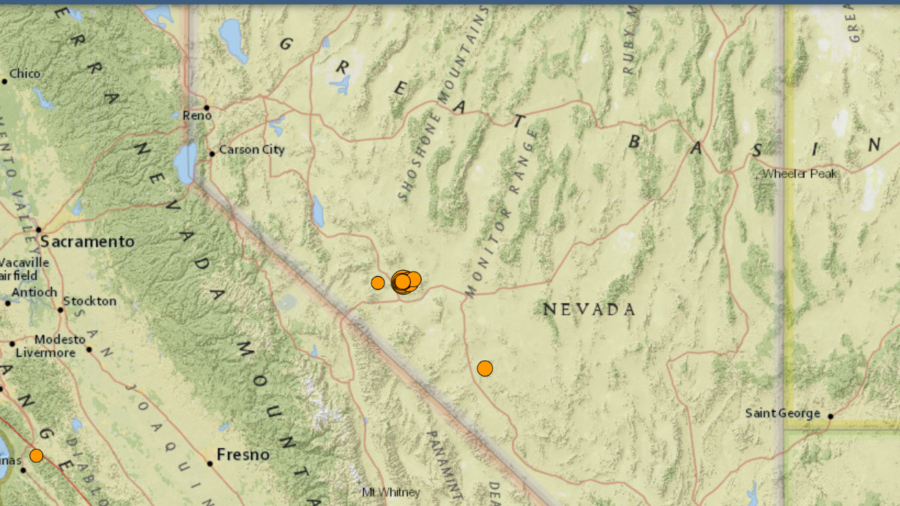 5.5 Magnitude Earthquake Hits Nevada Early Friday Morning