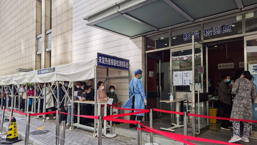 CCP Covers Up Virus Surge in Shanghai