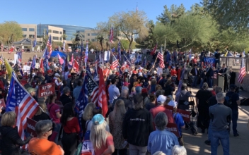 Arizona State Senator at ‘Stop the Steal’ Rally: ‘We’re Not Going to Give Up’