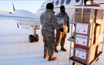 Alaska National Guard Helps Santa