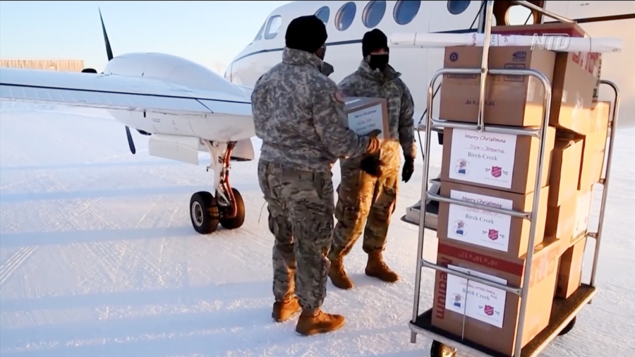 Alaska National Guard Helps Santa
