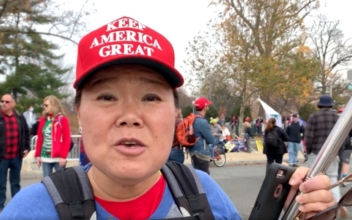 Korean-American at DC Rally: I Feel so Grateful to Be in America