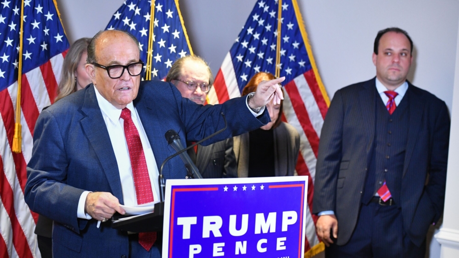 Giuliani: Election-Related Cases Going to ‘Blow Up’ After Christmas