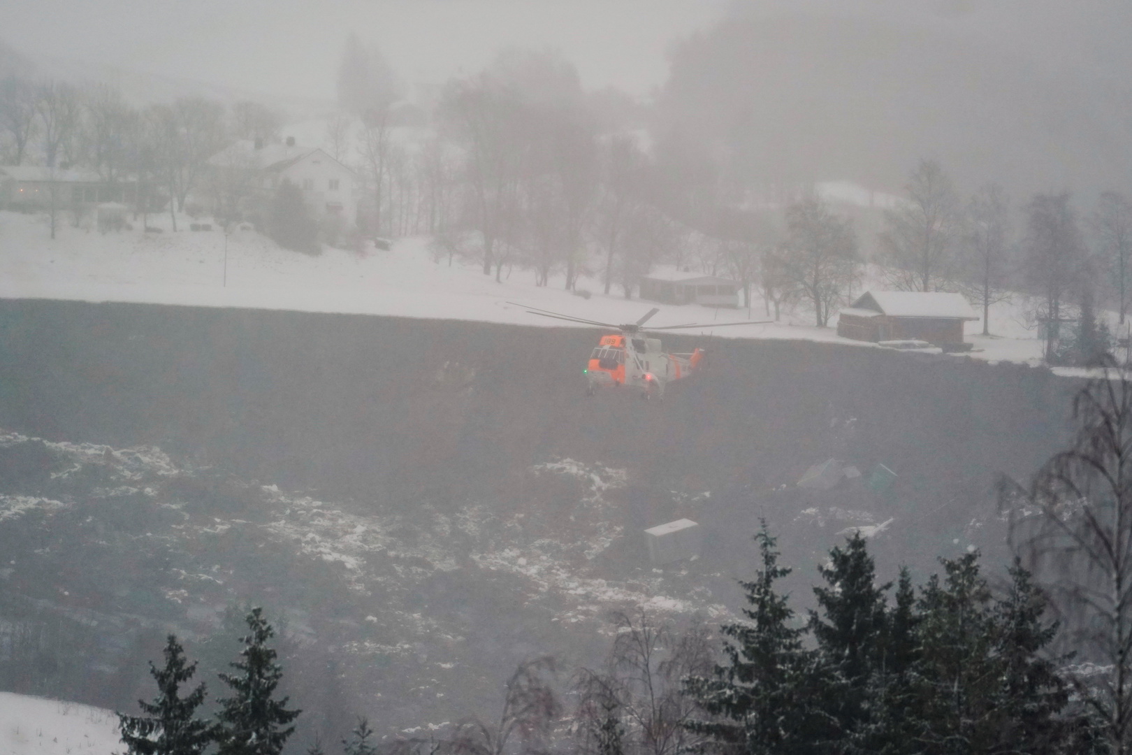 Landslide Hits Residential Area in Norway, 10 Hurt, 11 People Missing