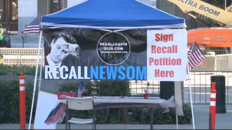 ‘Recall California Governor Newsom’ Reaching Milestone